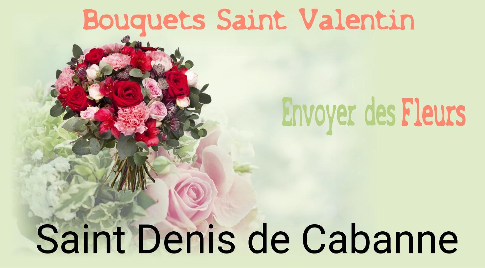 Roses de Saint-Valentin livrées à Saint-Denis-de-Cabanne